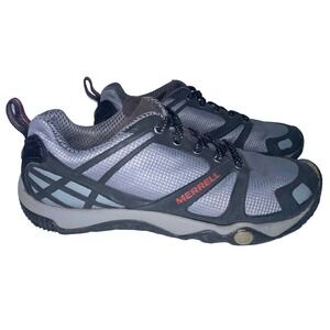 Merrell Castle‎ Rock Gray Red Hiking Shoe Men's 7